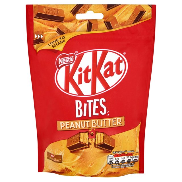 Kit Kat Peanutbutter bites Dave Fitch