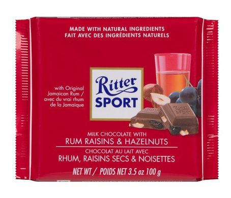 Ritter Sport Rum & Raisin chocolate bar – Dave Fitch