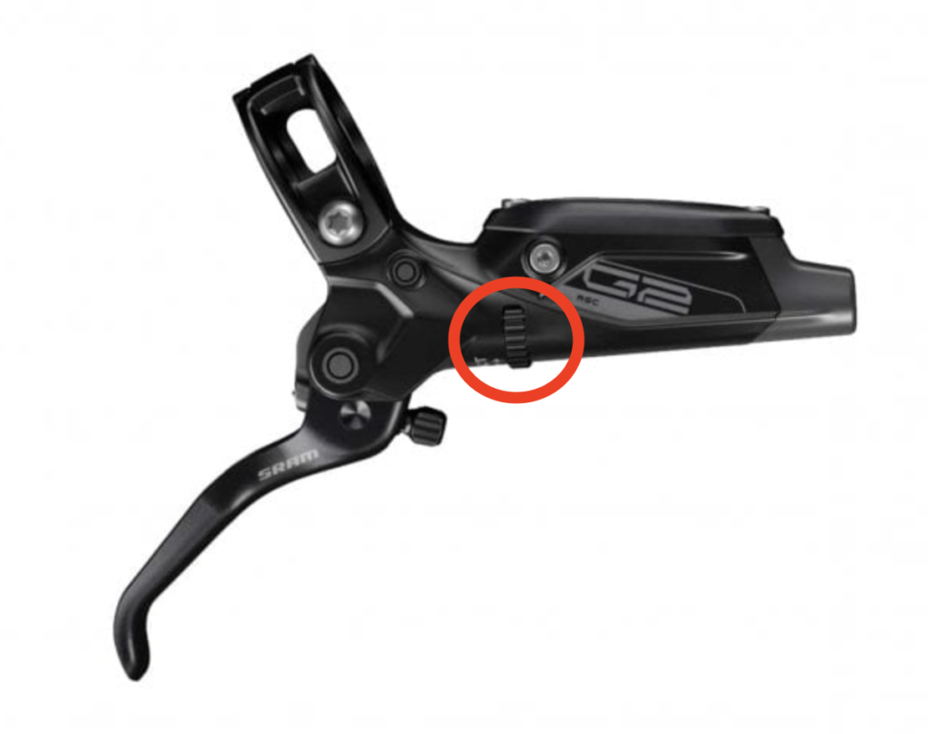 How to unjam the Contact Point Adjustment wheel on SRAM G2 RSC brakes